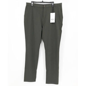 MINISTRY OF SUPPLY Mens Pace Chino Pants 32x33 Olive Green NWT